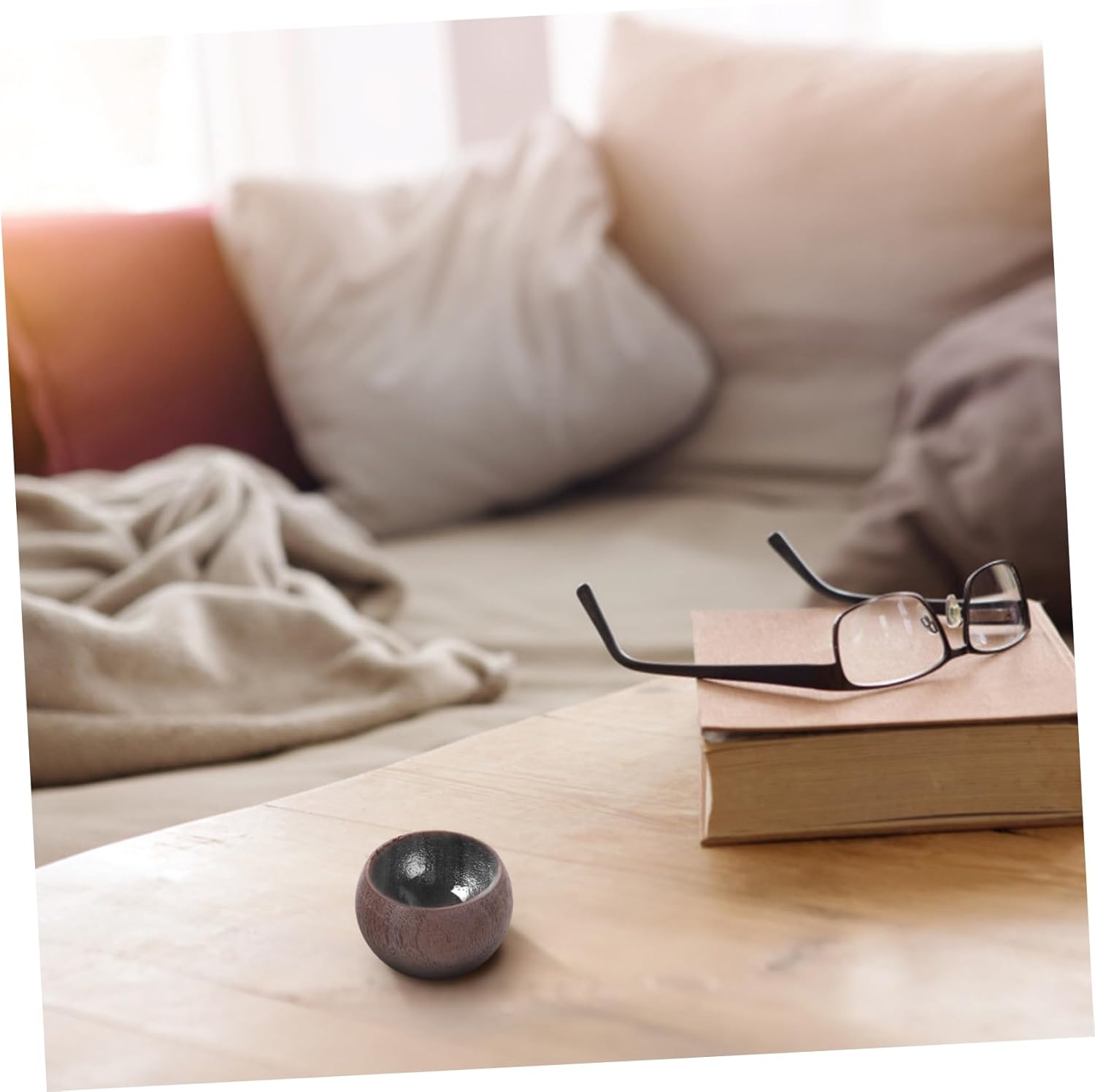 GLEAVI 1Pc Dark Grey Essential Oil Diffuser for Home Office Bedroom