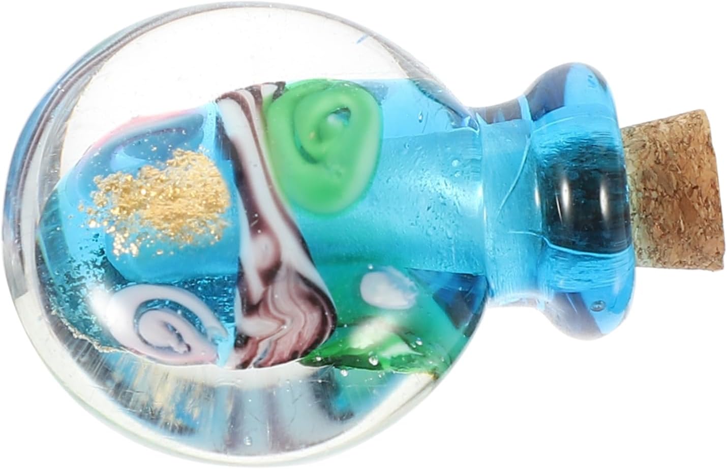 Essential Oil Diffuser Glass Bottle Pendant Necklace