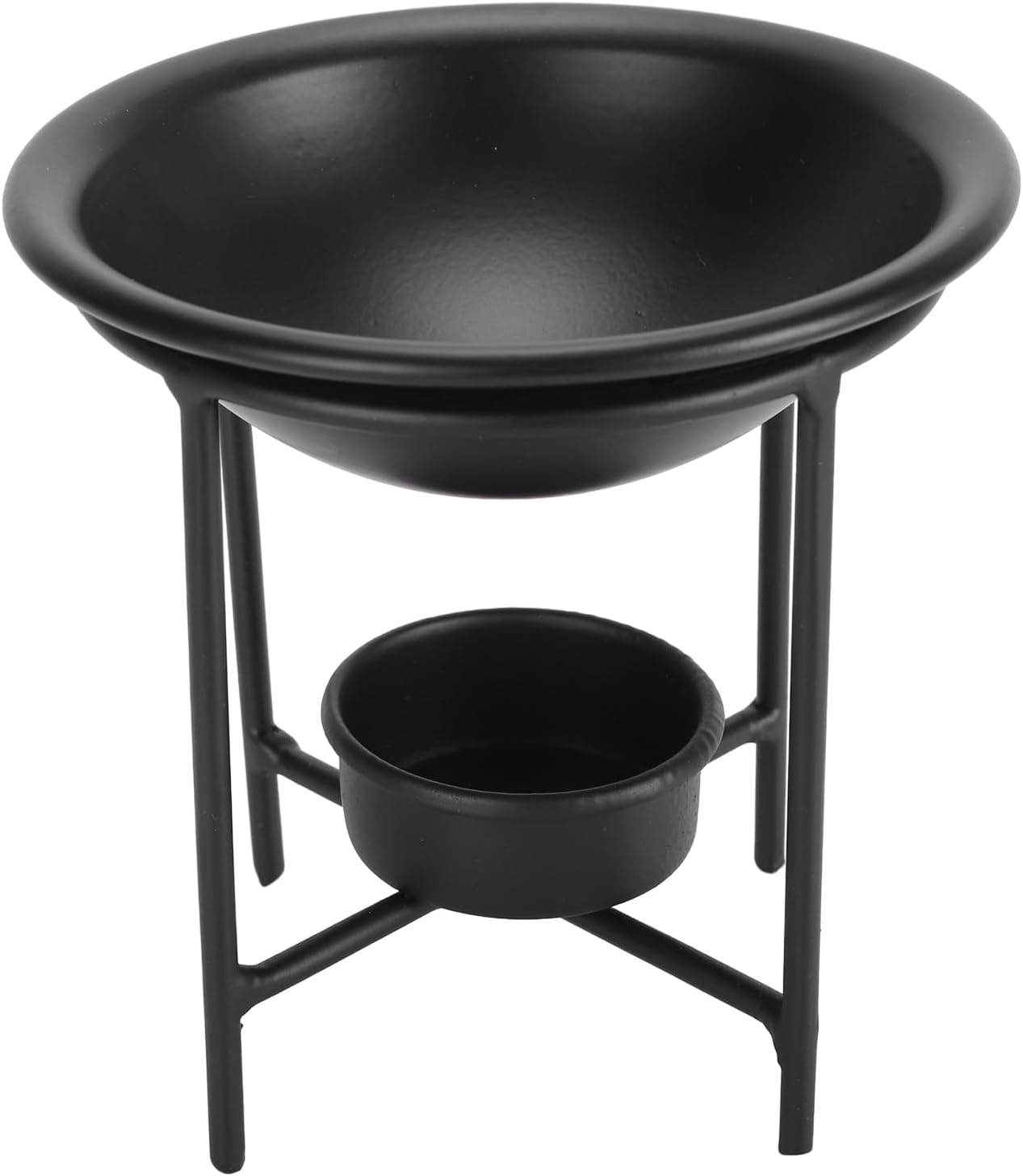 Fragrance Oil Burner with Flat Iron Bowl