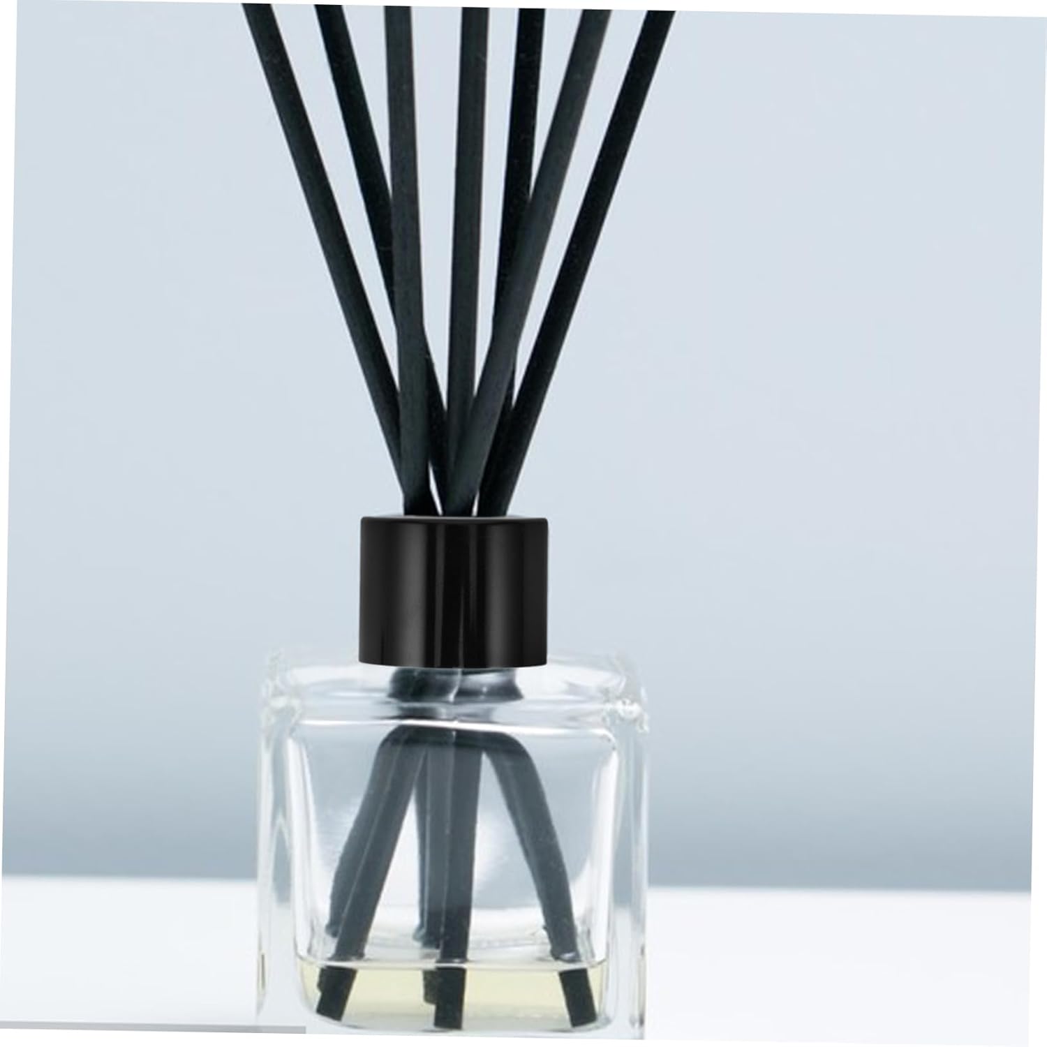 10pcs Black Metal Diffuser Bottle Caps