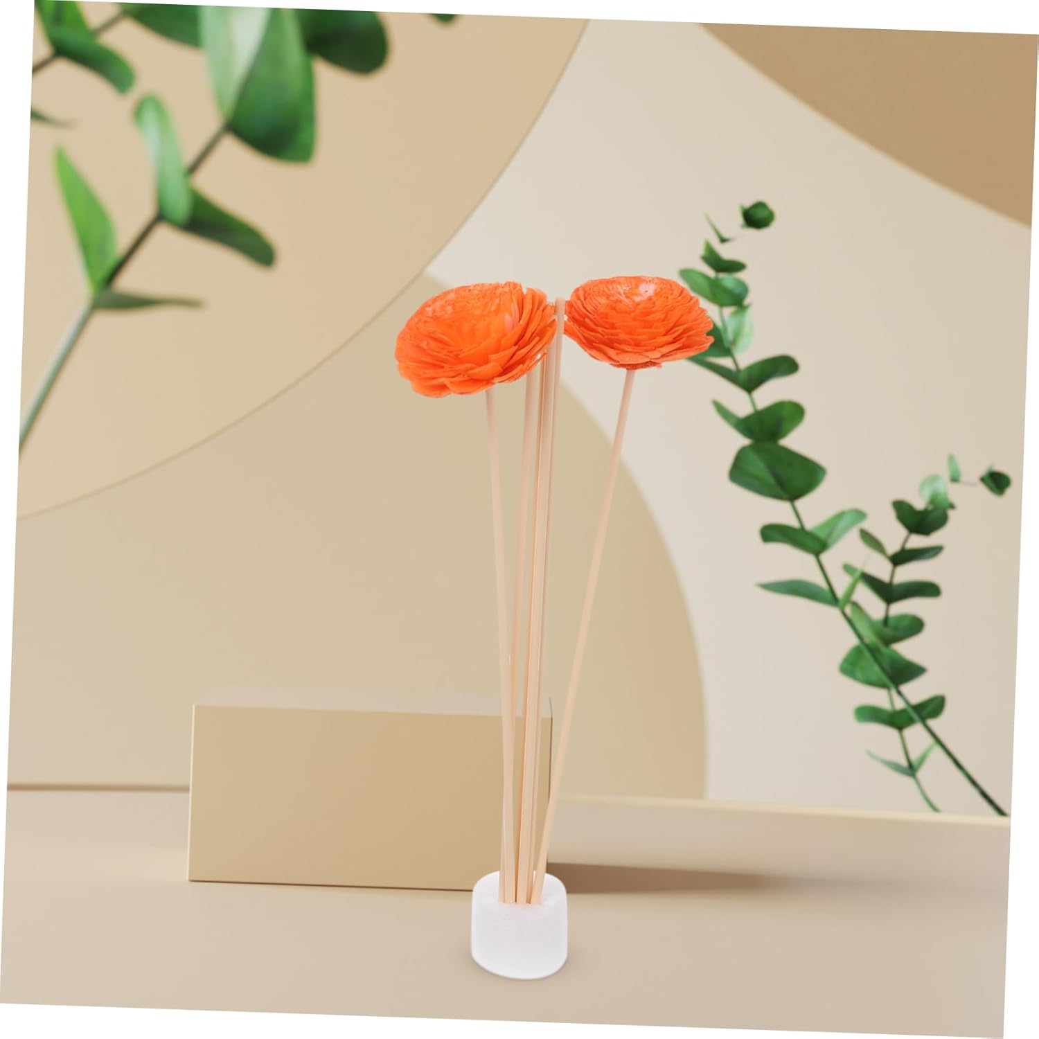 1Set Flower Aromatherapy Diffuser Sticks for Home Office Room Fragrance