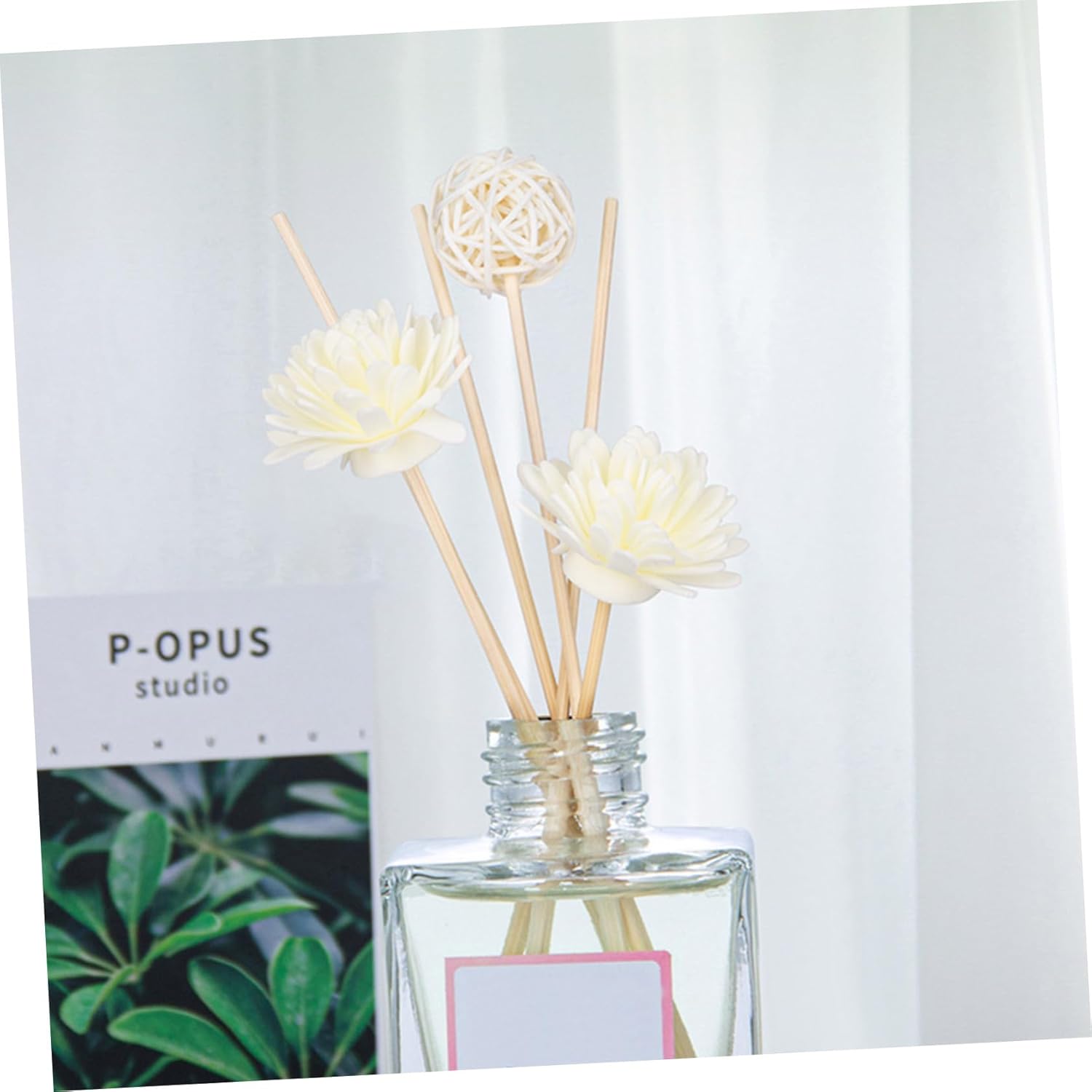 5 Set Small Chrysanthemum Scented Rattan Sticks for Diffuser Replacement