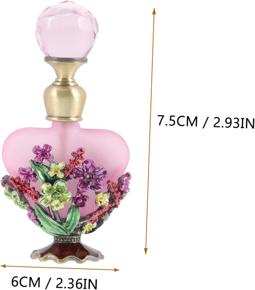 Retro Perfume Sample Bottle Essential Oil Storage Decorative