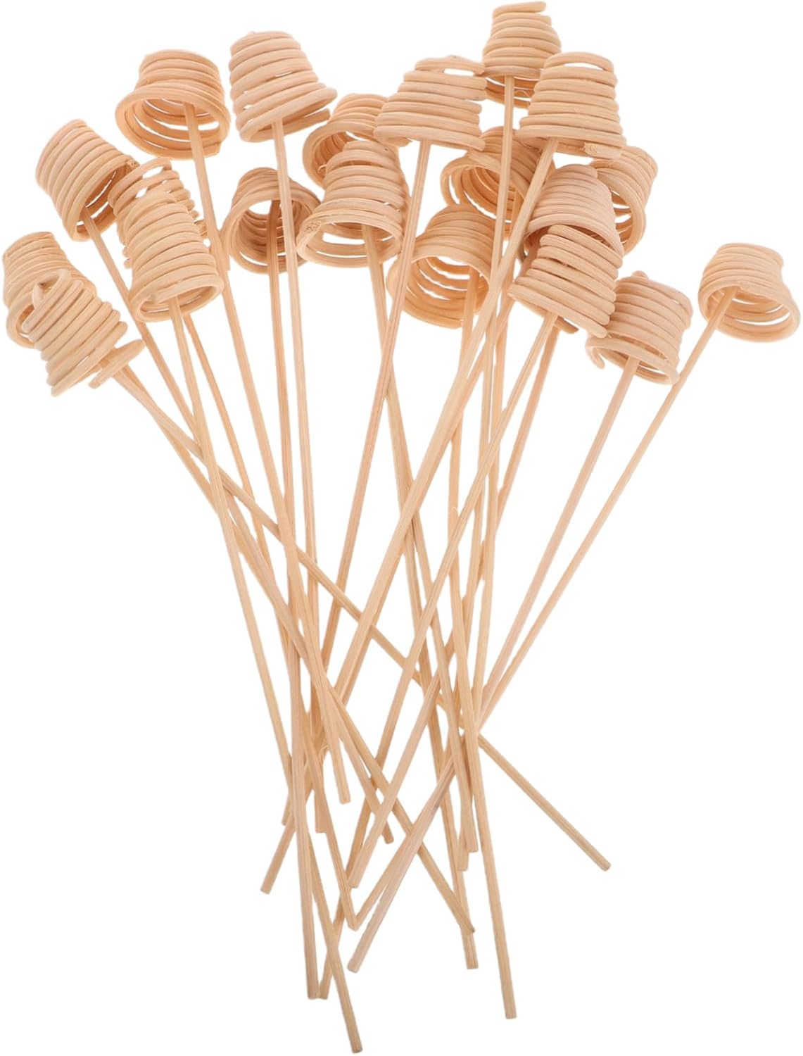 VOSAREA 20pcs Natural Rattan Diffuser Sticks for Home Office