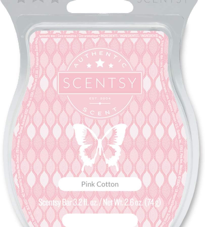 Scentsy Pink Cotton Wax Bar 12 Count