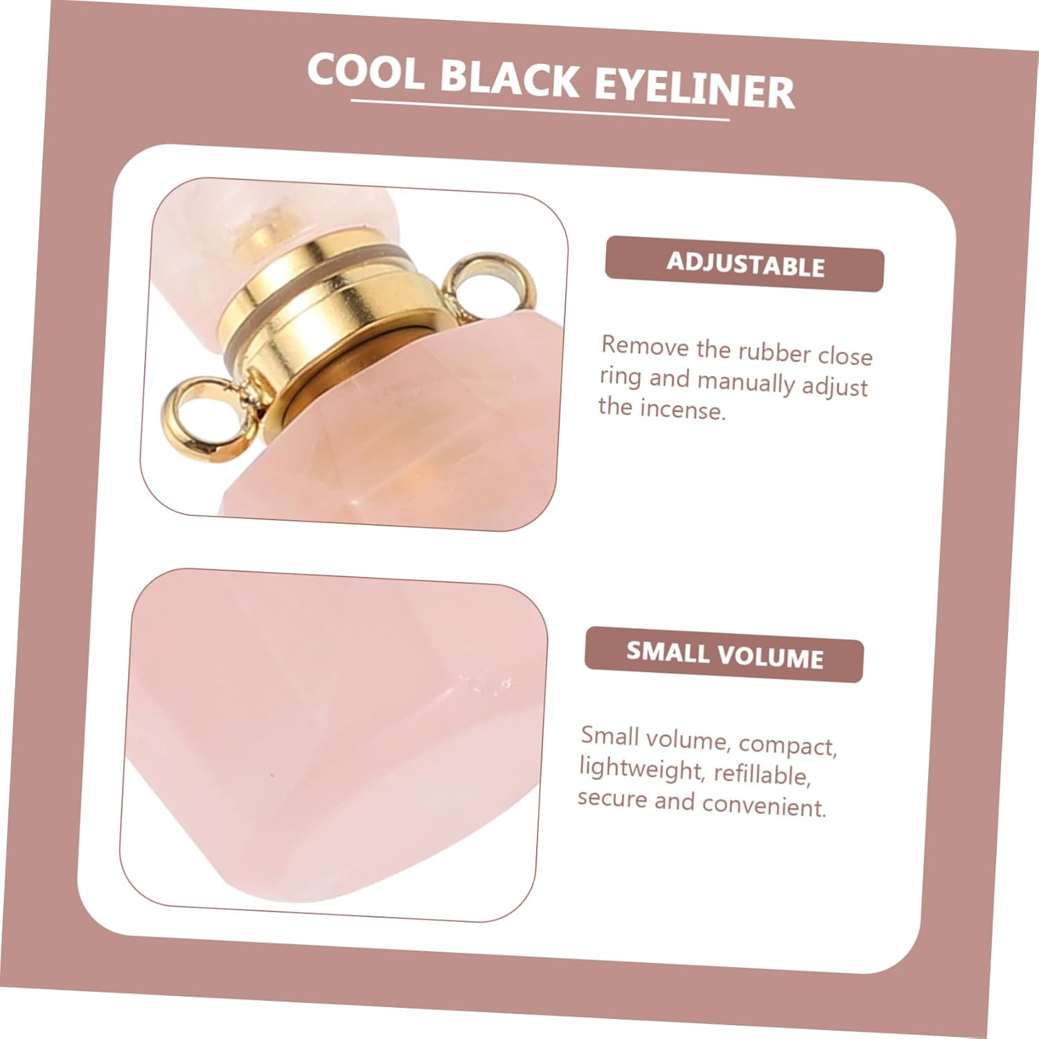 Essential Oil Diffuser Necklace Pendant for Aromatherapy