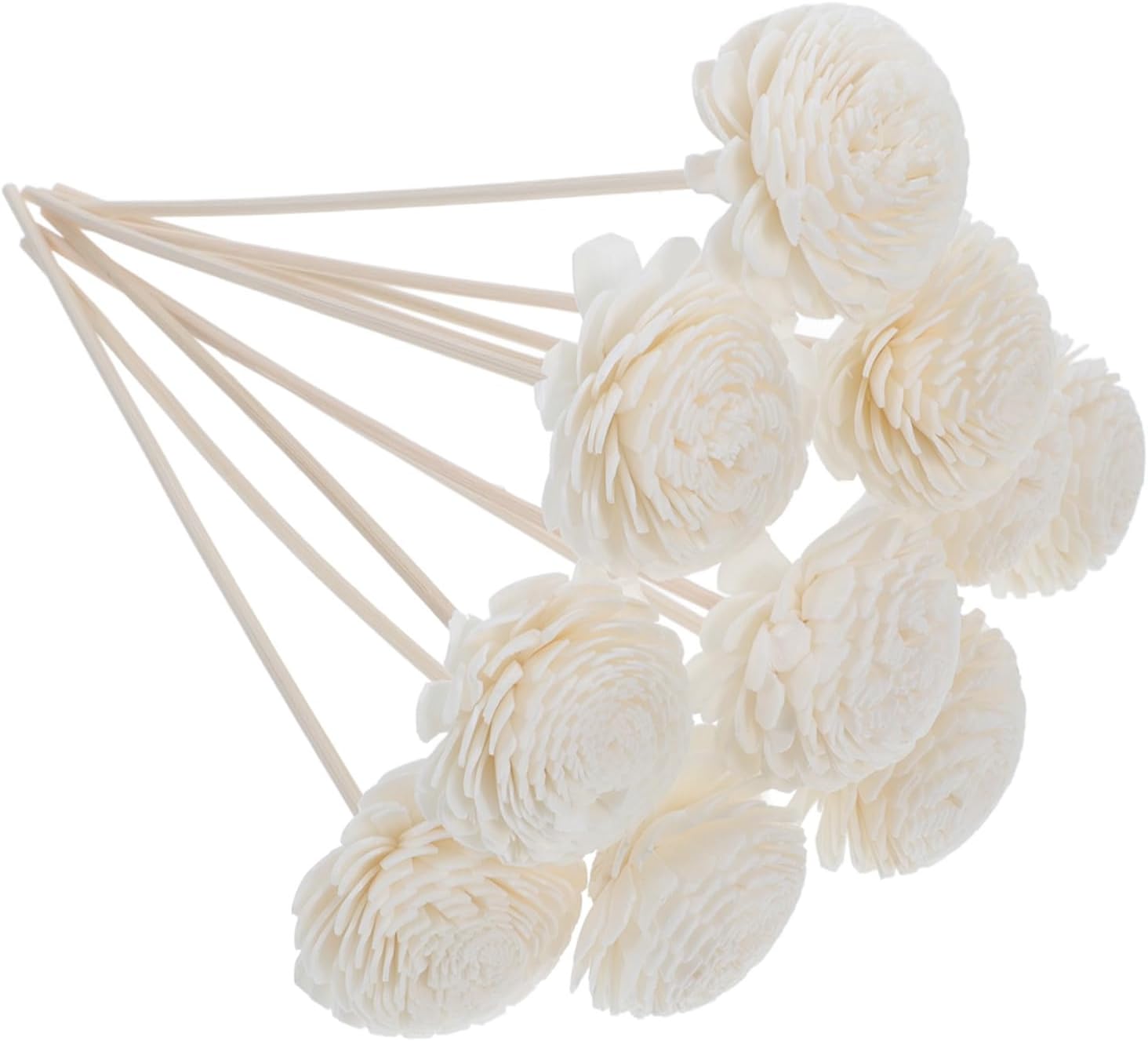 GALPADA 10pcs Flower Diffuser Sticks for Home Decor