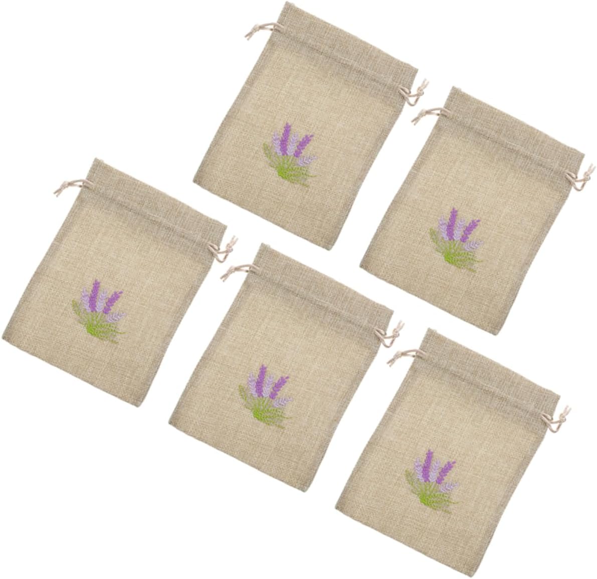 5pcs Bulk Empty Scent Sachet Bags for Dried Flowers and Storage