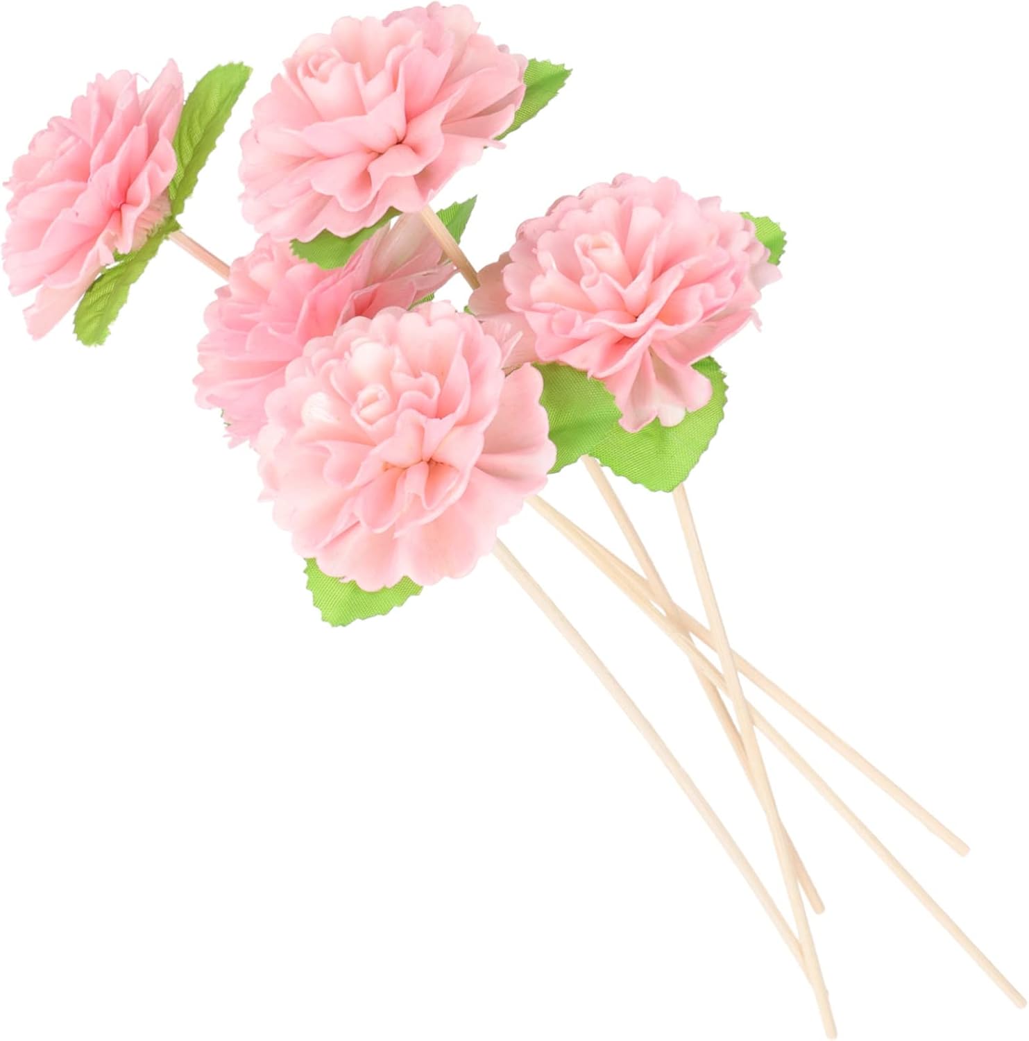 5 Pcs Diffuser Flowers Decorative Sticks for Home Office