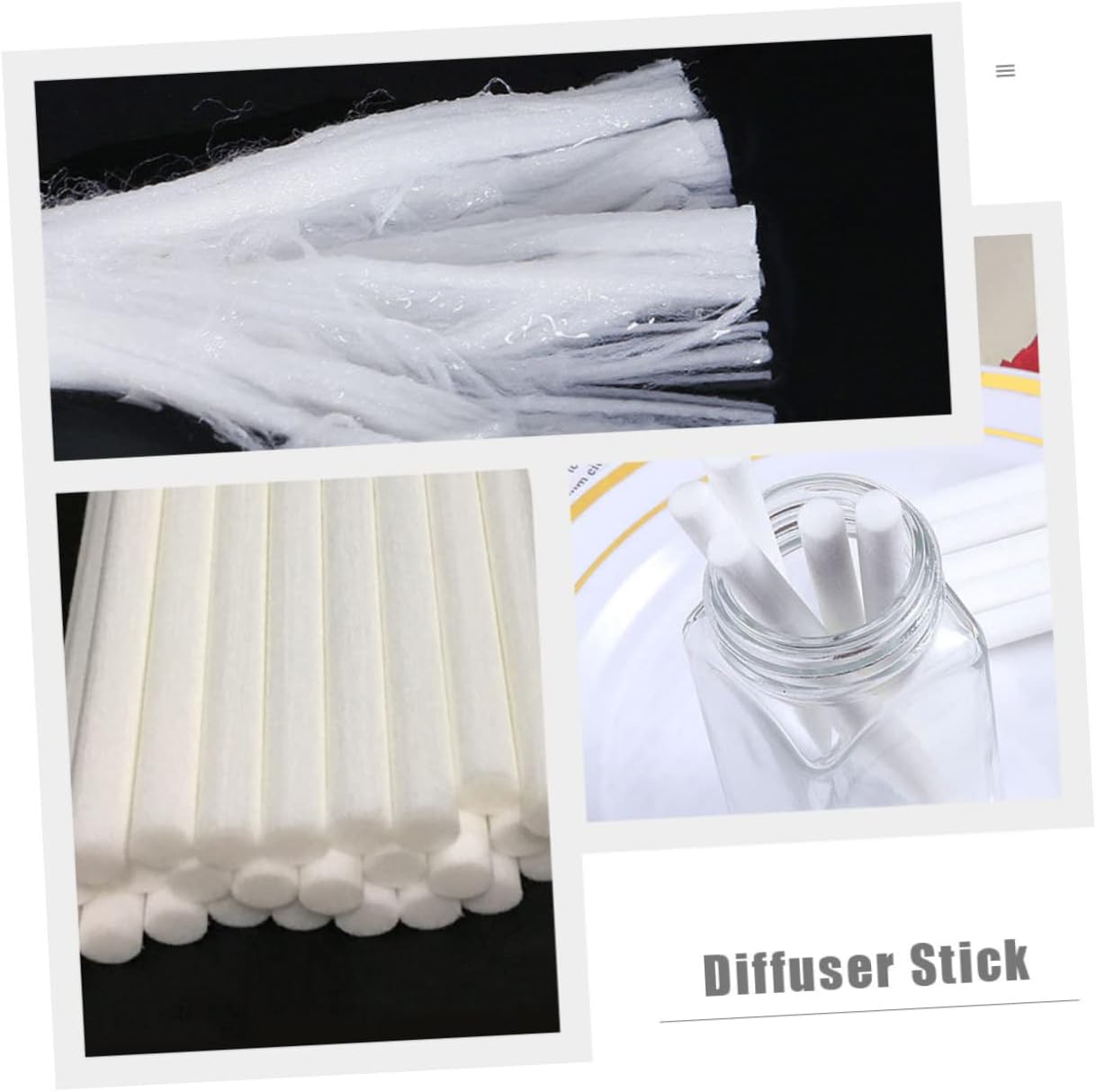 Fiber Fragrance Sticks Aromatherapy Diffuser Wands