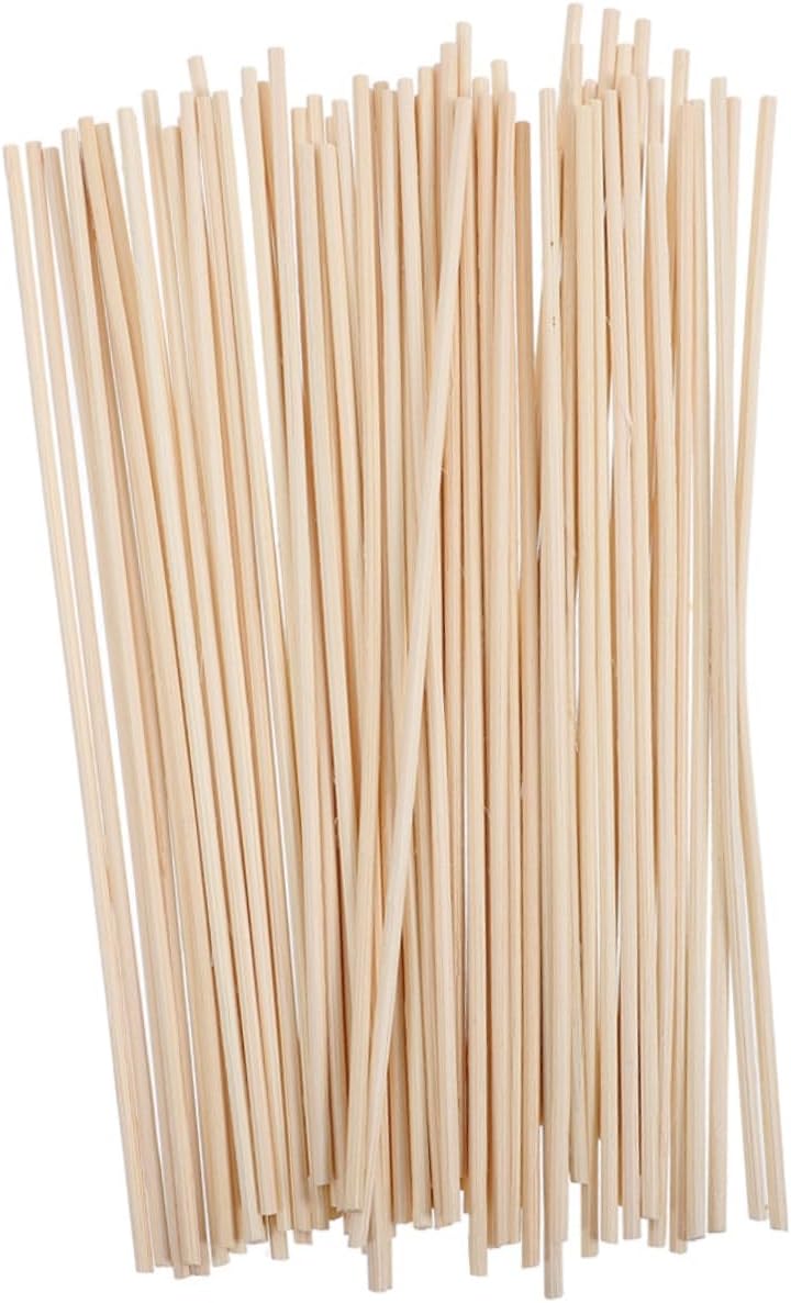 Sosoport 200Pcs Aroma Diffuser Sticks for Essential Oil and Home Fragrance