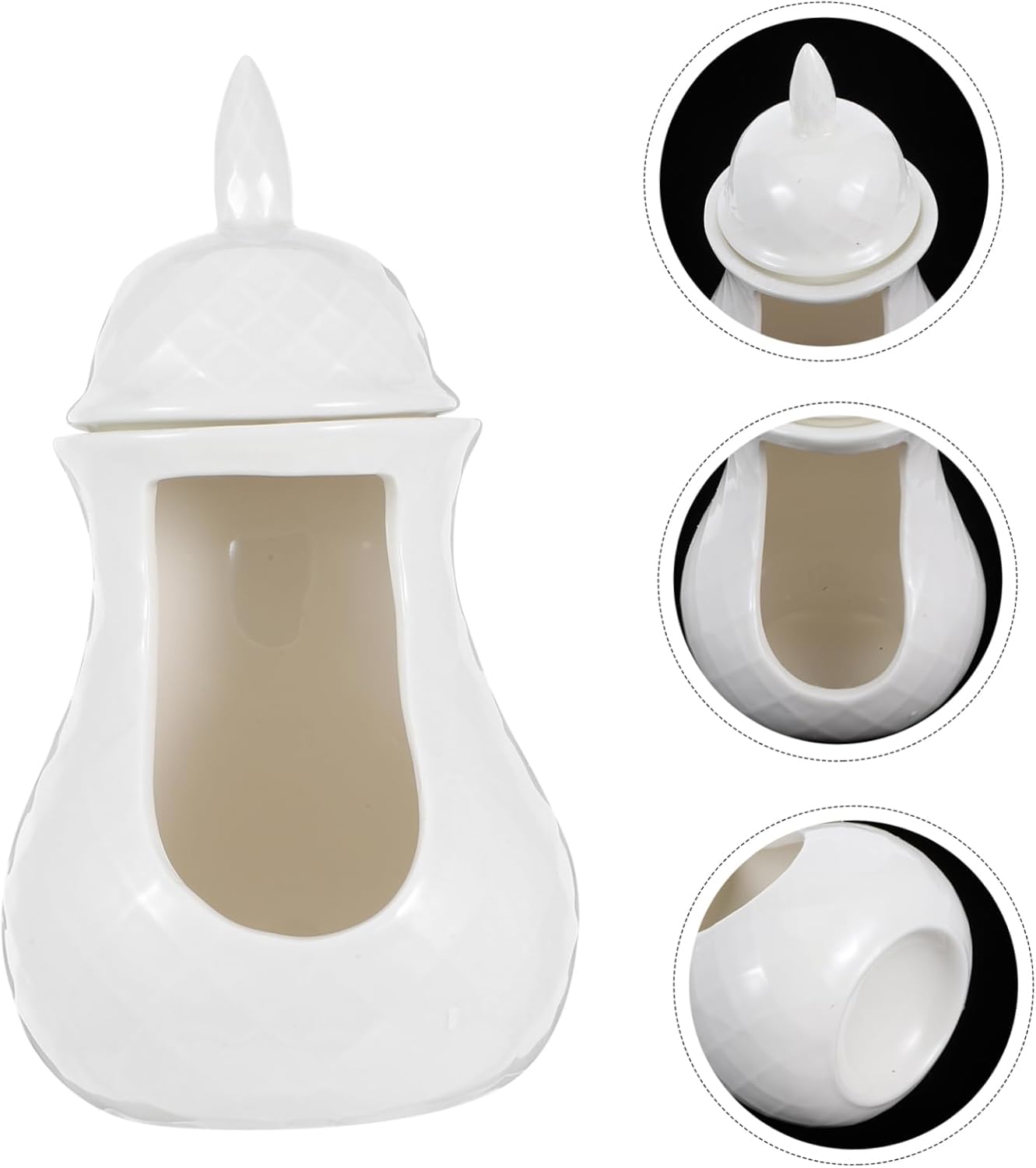Ceramic Essential Oil Burner Tealight Holder for Home Fragrance