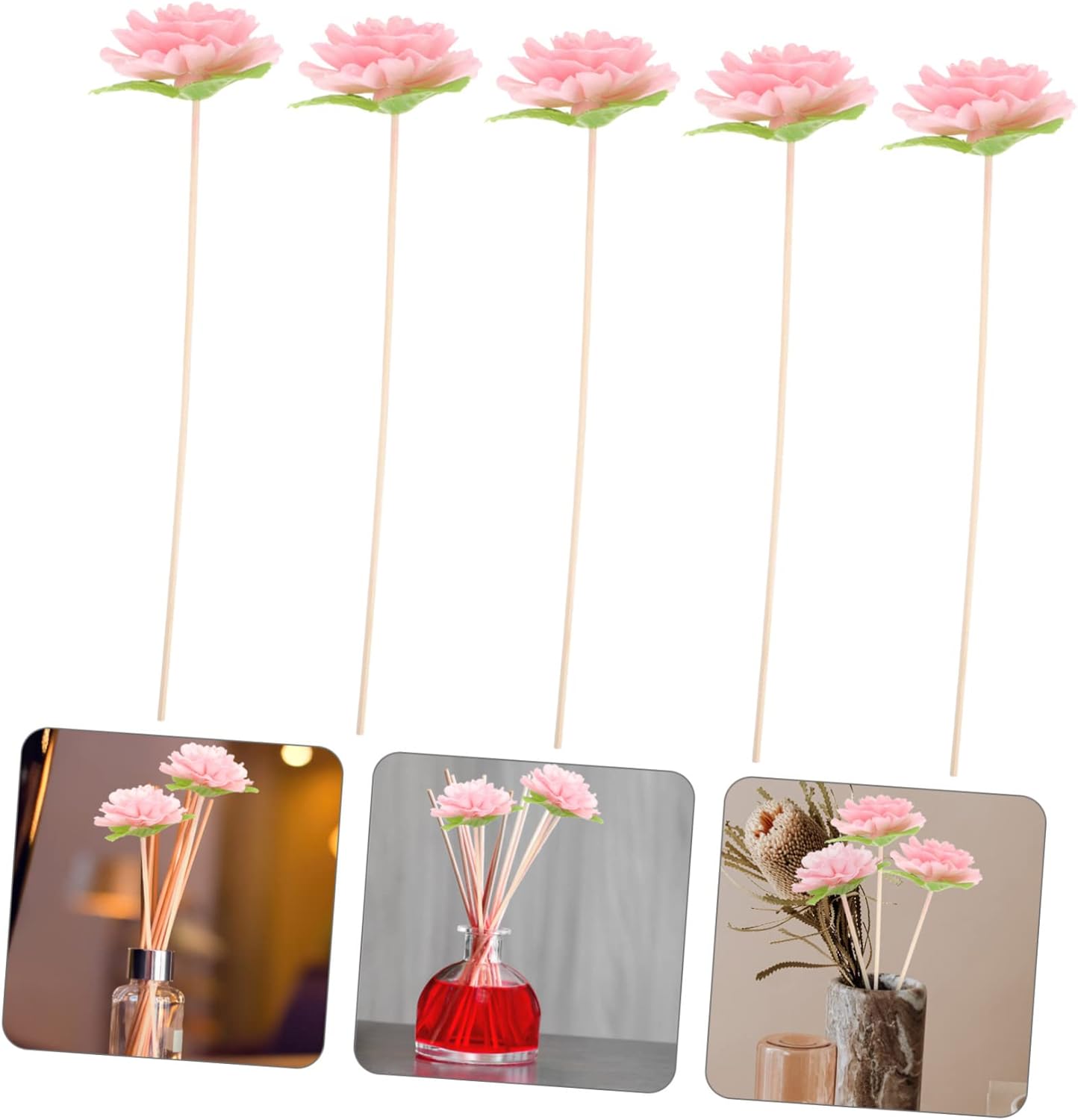 5pcs Aroma Diffuser Reeds Replacement Sticks for Essential Oil Diffusers