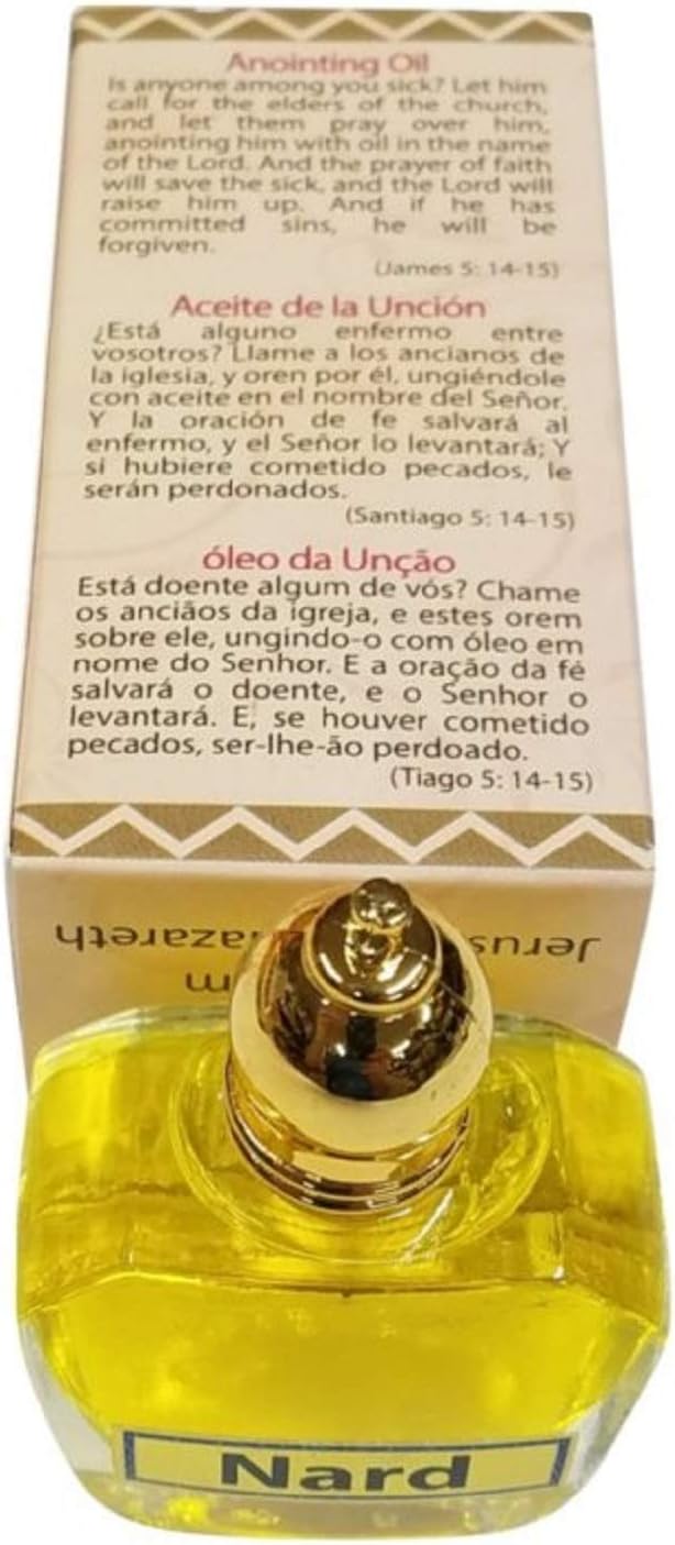 Holy Land Anointing Oil 30ml Jerusalem Nard Biblical Fragrance
