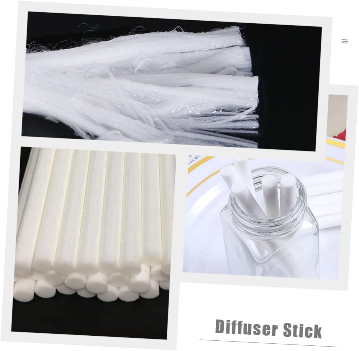 CHILDWEET 15pcs Essential Oil Sticks for Diffuser Aroma Wand Supplies