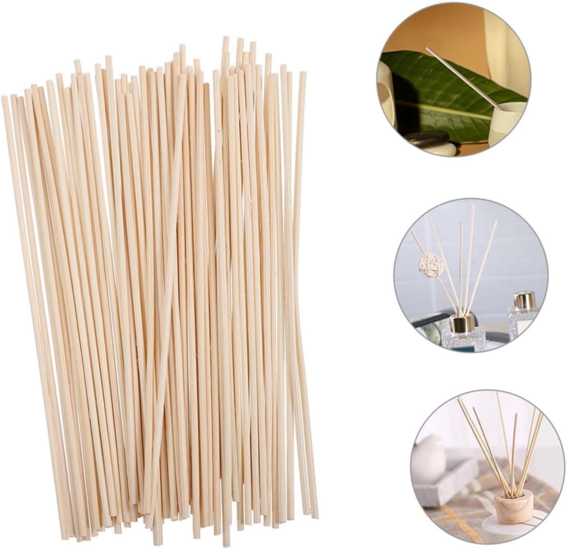 Sosoport 200Pcs Aroma Diffuser Sticks for Essential Oil and Home Fragrance