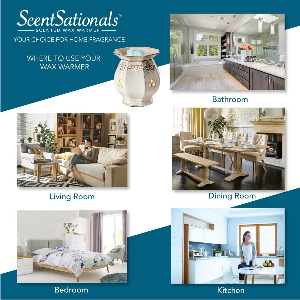 Scentsationals Wax Melt Warmer 3D Circles