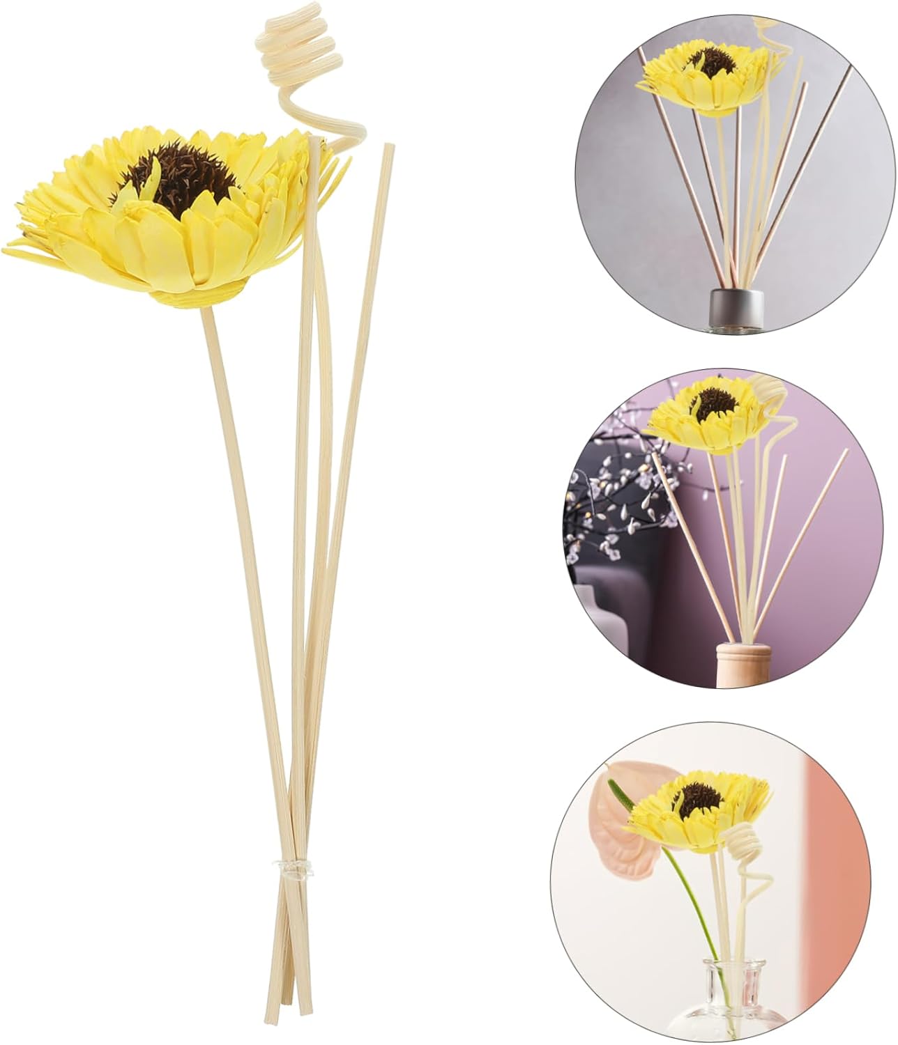 GLEAVI Aroma Diffuser Sticks Set for Essential Oil