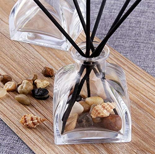 NATUWORLD 100ml Clear Glass Fragrance Jar for DIY Diffuser