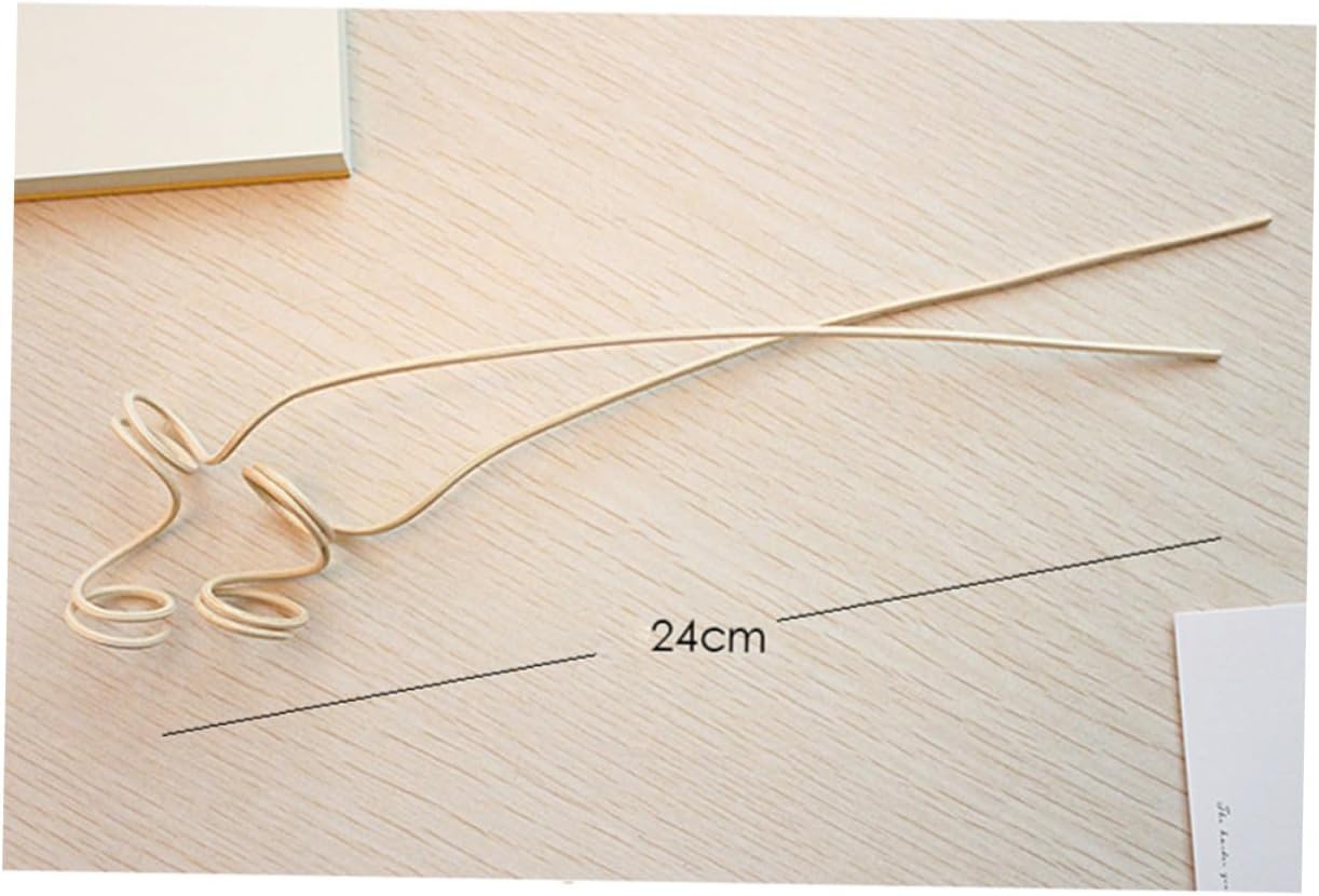 Ciieeo 20PCS Wavy Diffuser Sticks for Aromatherapy