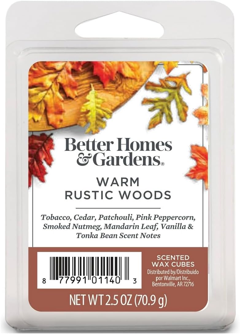 NITRO Warm Rustic Woods Scented Wax Cubes