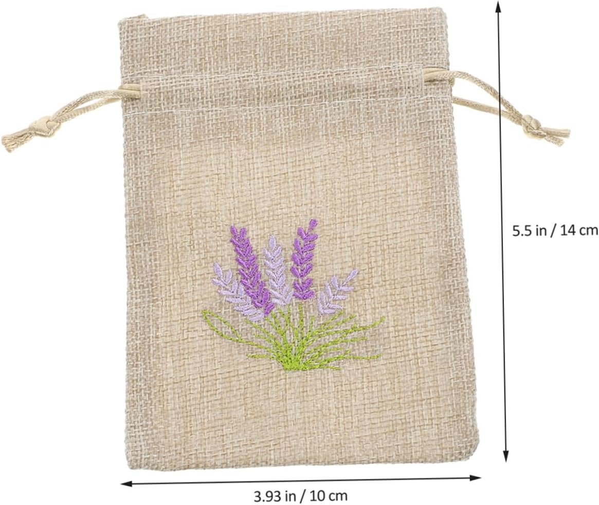 HOOTNEE 20pcs Cotton Drawstring Sachet Bags for Home Fragrance