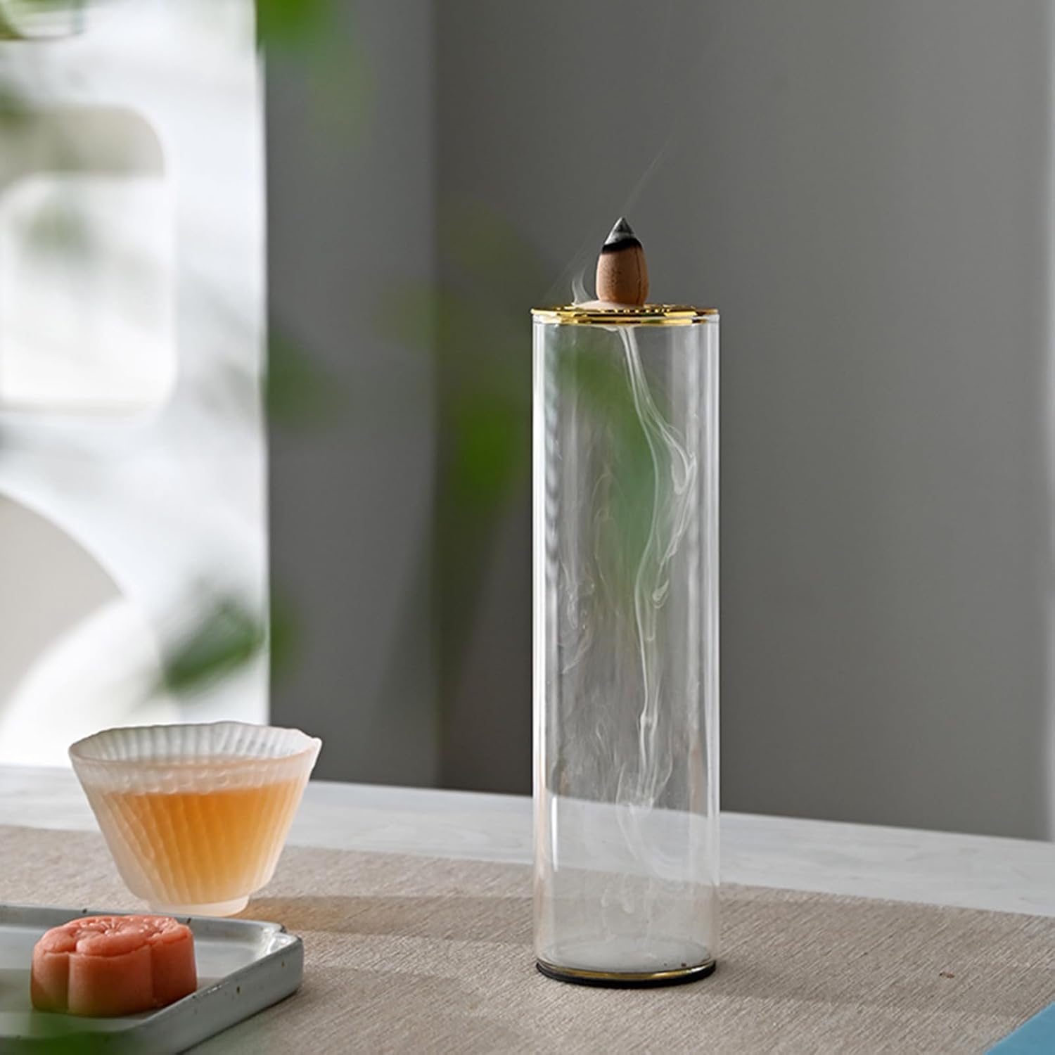 Shurhome Glass Scent Dispenser for Long-Lasting Fragrance Relief