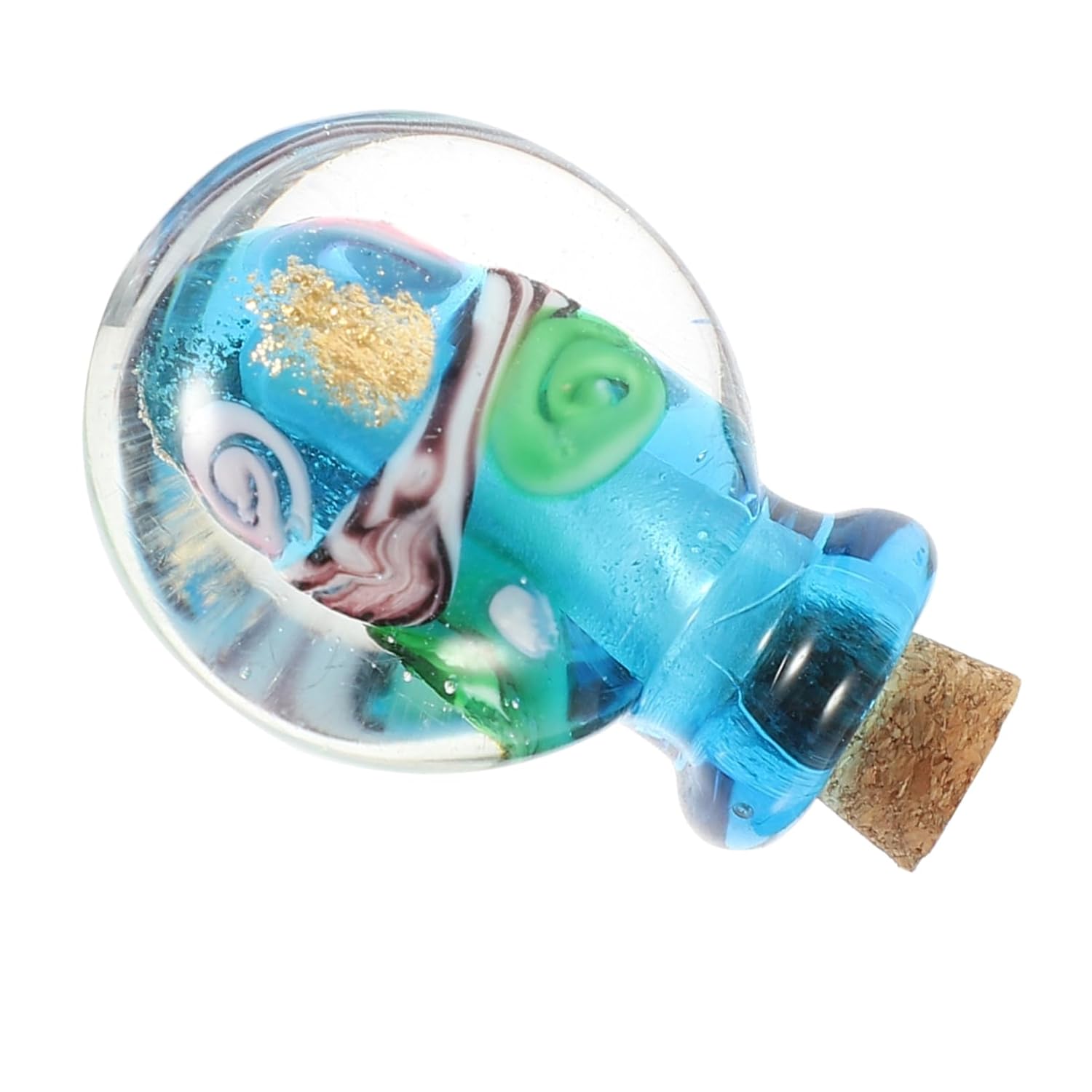 Glass Diffuser Pendant for Essential Oil and Necklace Decoration