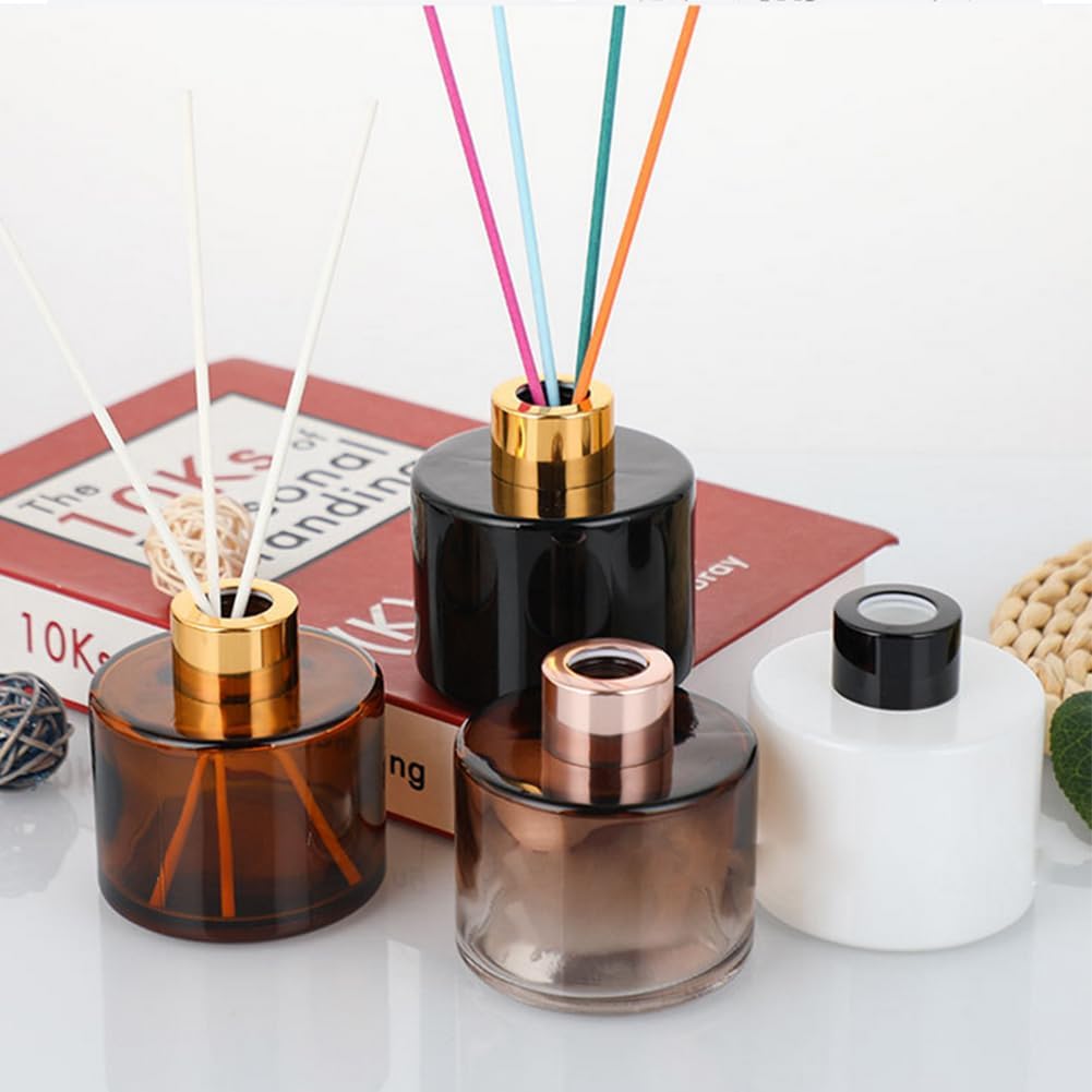 VANTOBEST 120ml Glass Diffuser Jar Bottle Empty