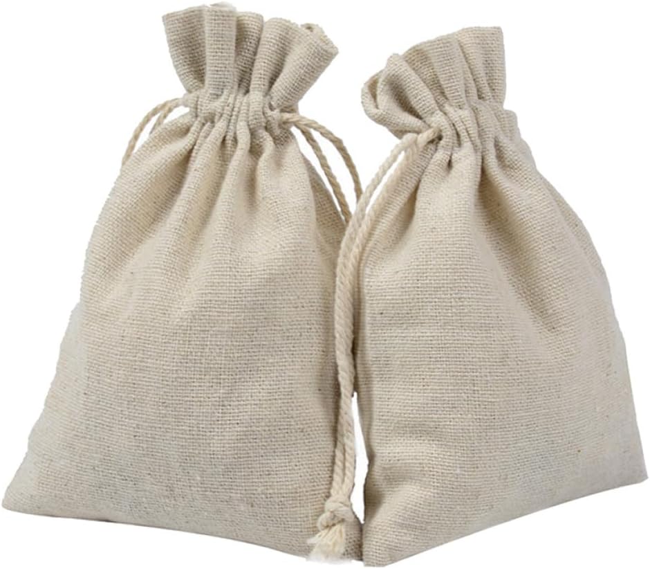 4pcs Reusable Lavender Sachet Bags with Drawstring Storage