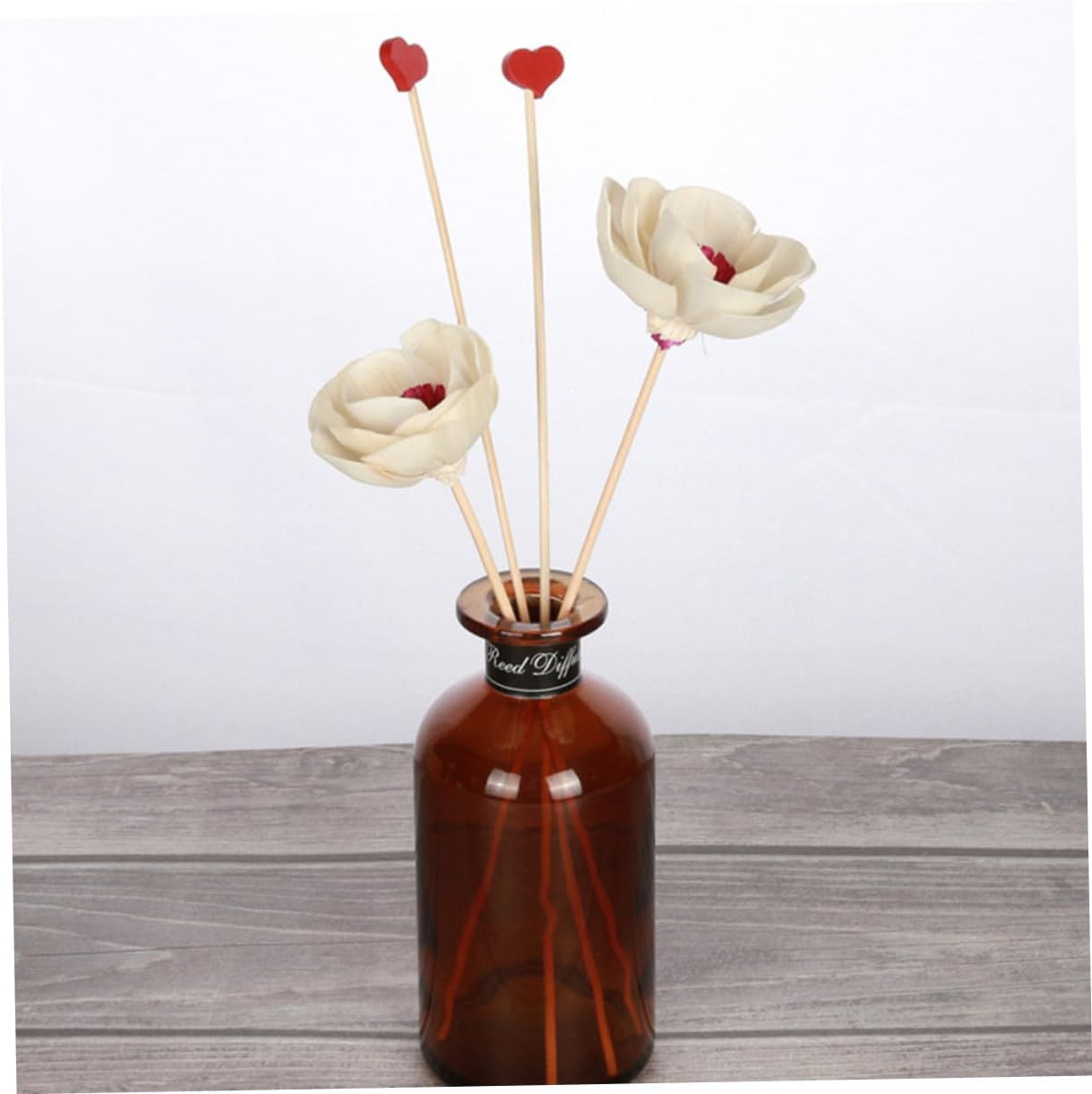 Garneck 3Pcs Dried Flower Diffuser Sticks Aromatherapy Decor