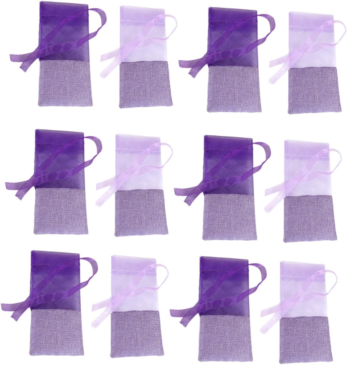 24Pcs Lavender Sachet Bags for Wardrobe and Closet Freshener