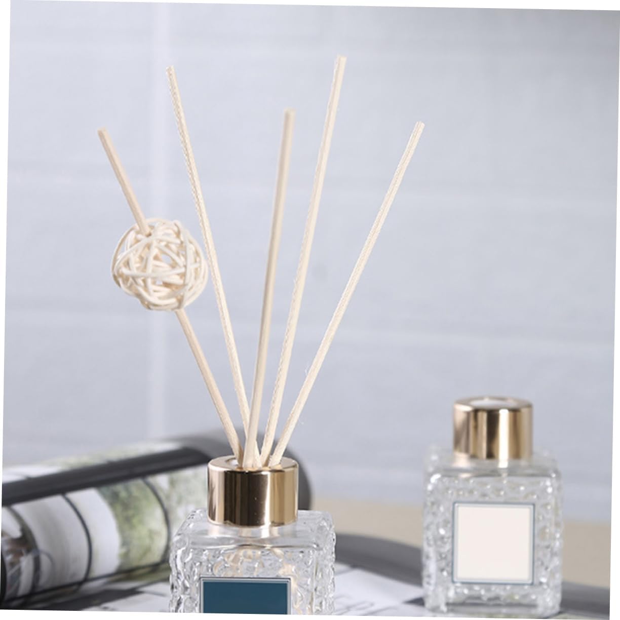 200Pcs Rattan Aroma Diffuser Sticks for Home and Office