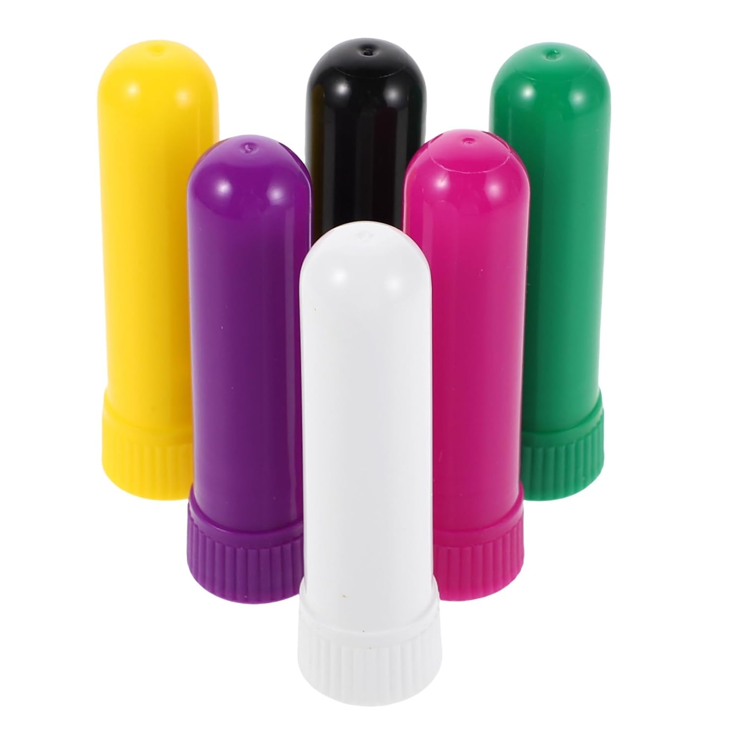 6PCS Essential Oil Breath Stick with Refillable Aromatherapy Diffuser Tubes
