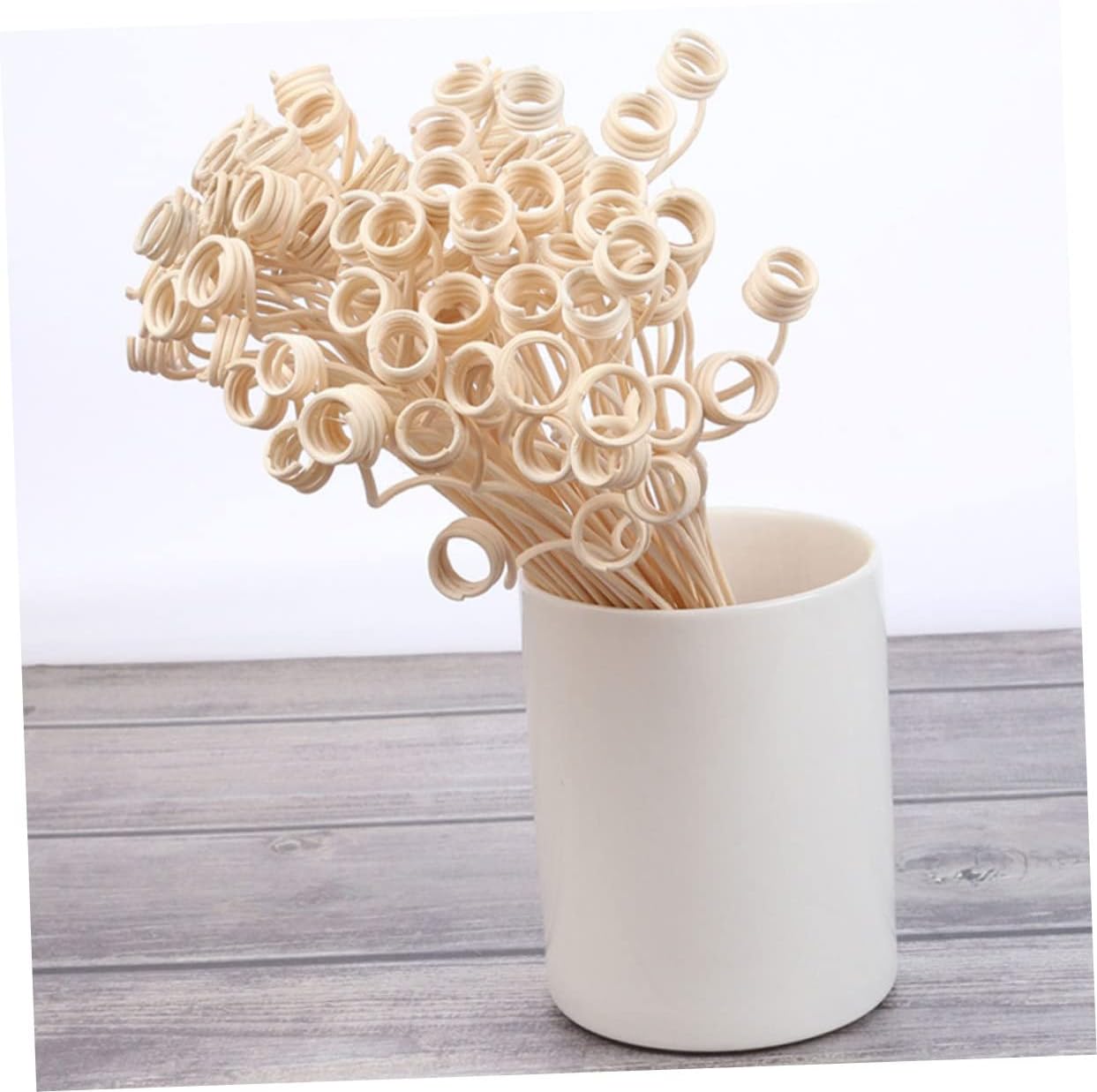 Happyyami 20pc Rattan Diffuser Sticks with Spiral Head