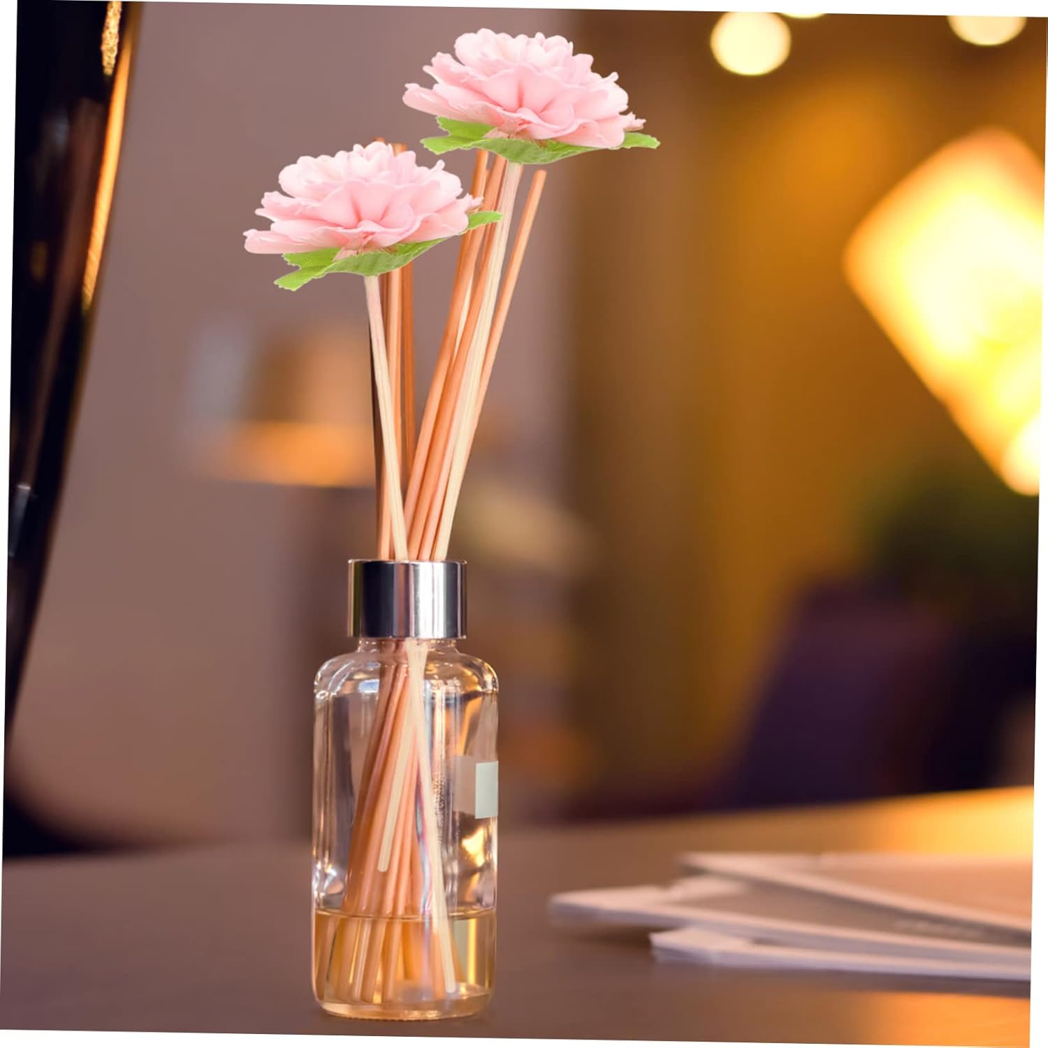 5 Pcs Diffuser Flowers Decorative Sticks for Home Office