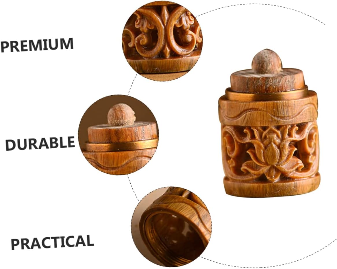 Cabilock Wooden Perfume Diffuser Keychain Aromatherapy Pendant