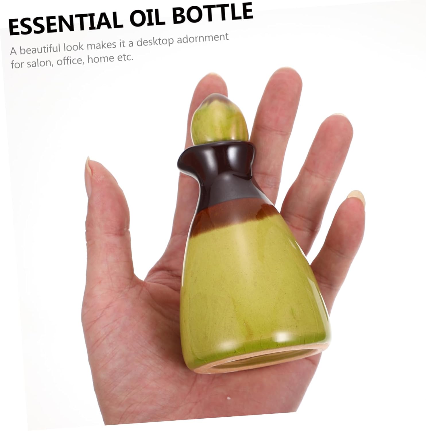 Elegant Ceramic Essential Oil Diffuser Bottle for Home Decor