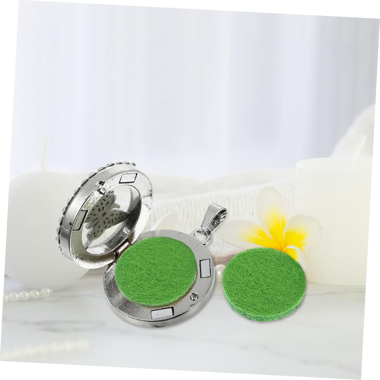 200pcs Essential Oil Aroma Pads for Neckwear Diffuser Set