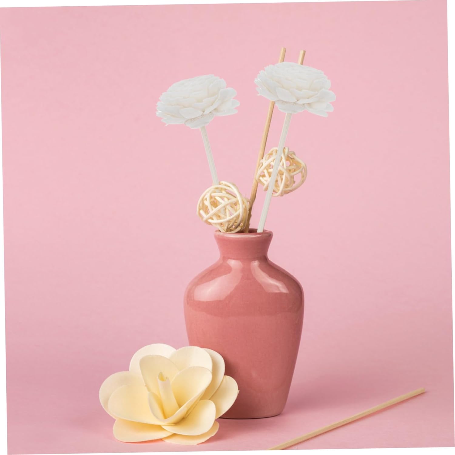 10pcs Floral Aromatherapy Diffuser Sticks for Essential Oils
