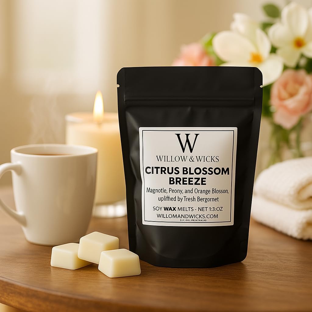 Willow Wicks Citrus Blossom Breeze Wax Melts