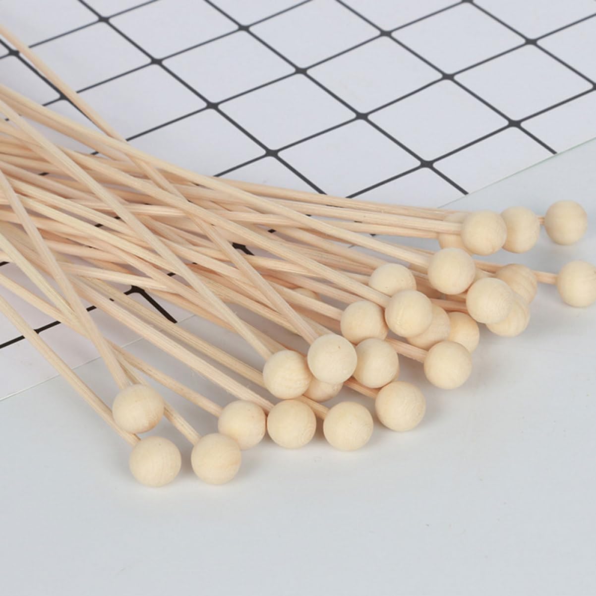 MAGICLULU 30Pcs Natural Rattan Diffuser Sticks for Essential Oil Aromatherapy