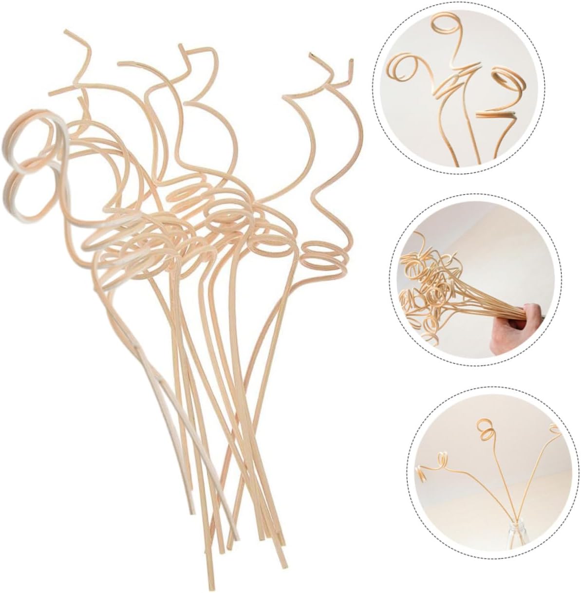 Garneck 12Pcs Aromatic Diffuser Sticks Set