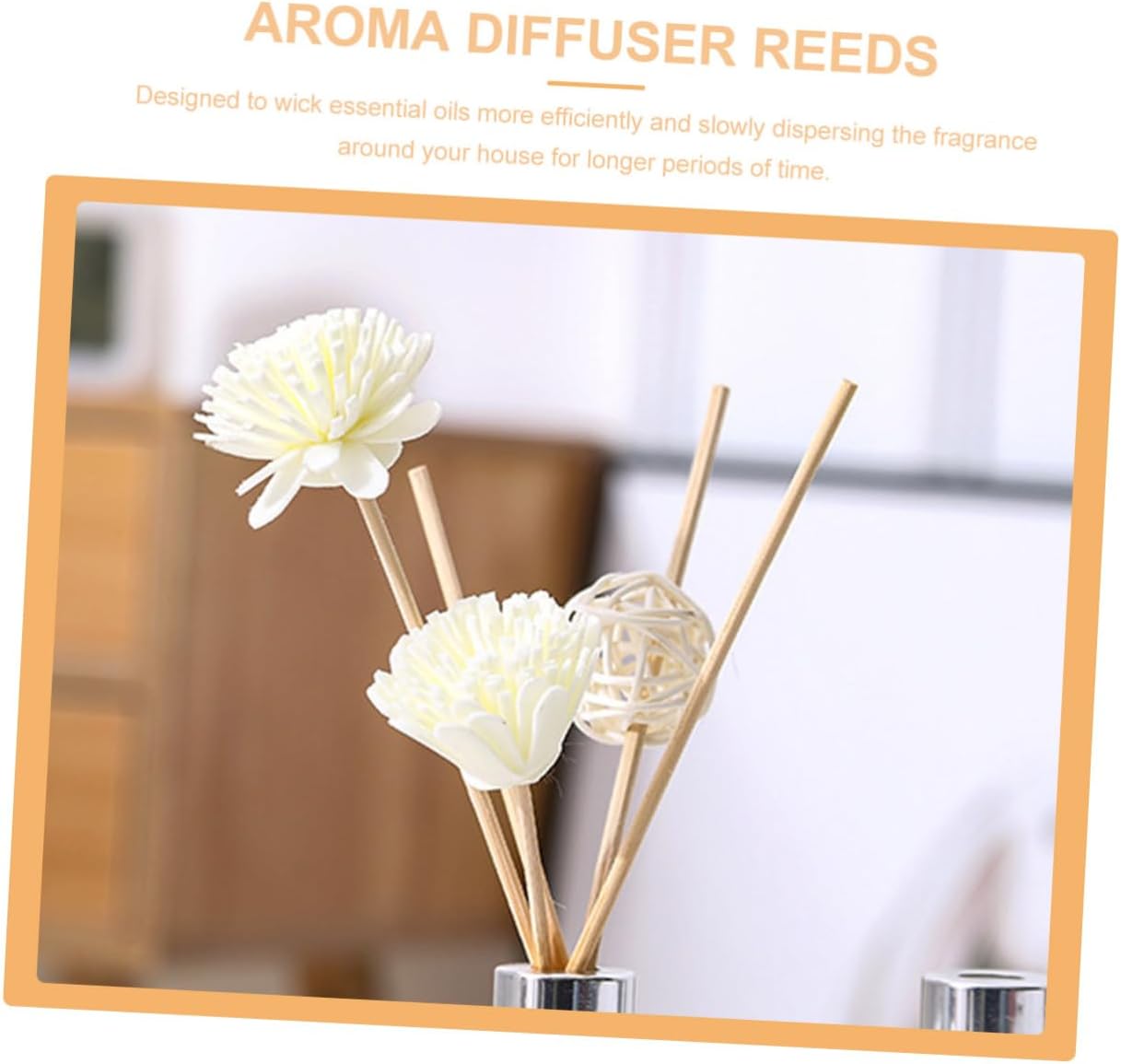 5 Set Chrysanthemum Scented Rattan Sticks for Diffuser