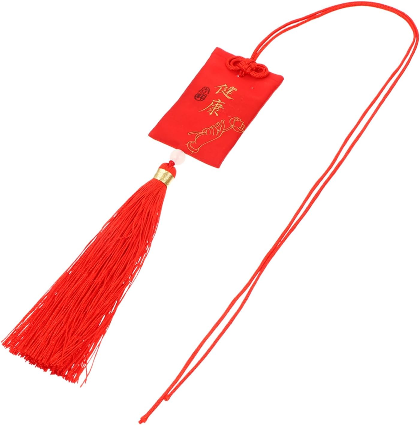 Chinese Style Red Auto Pendant Sachet with Tassel