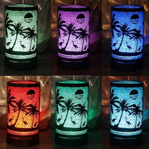 TAESARAM Wax Melt Warmer Tropical Sunset Decor Lamp