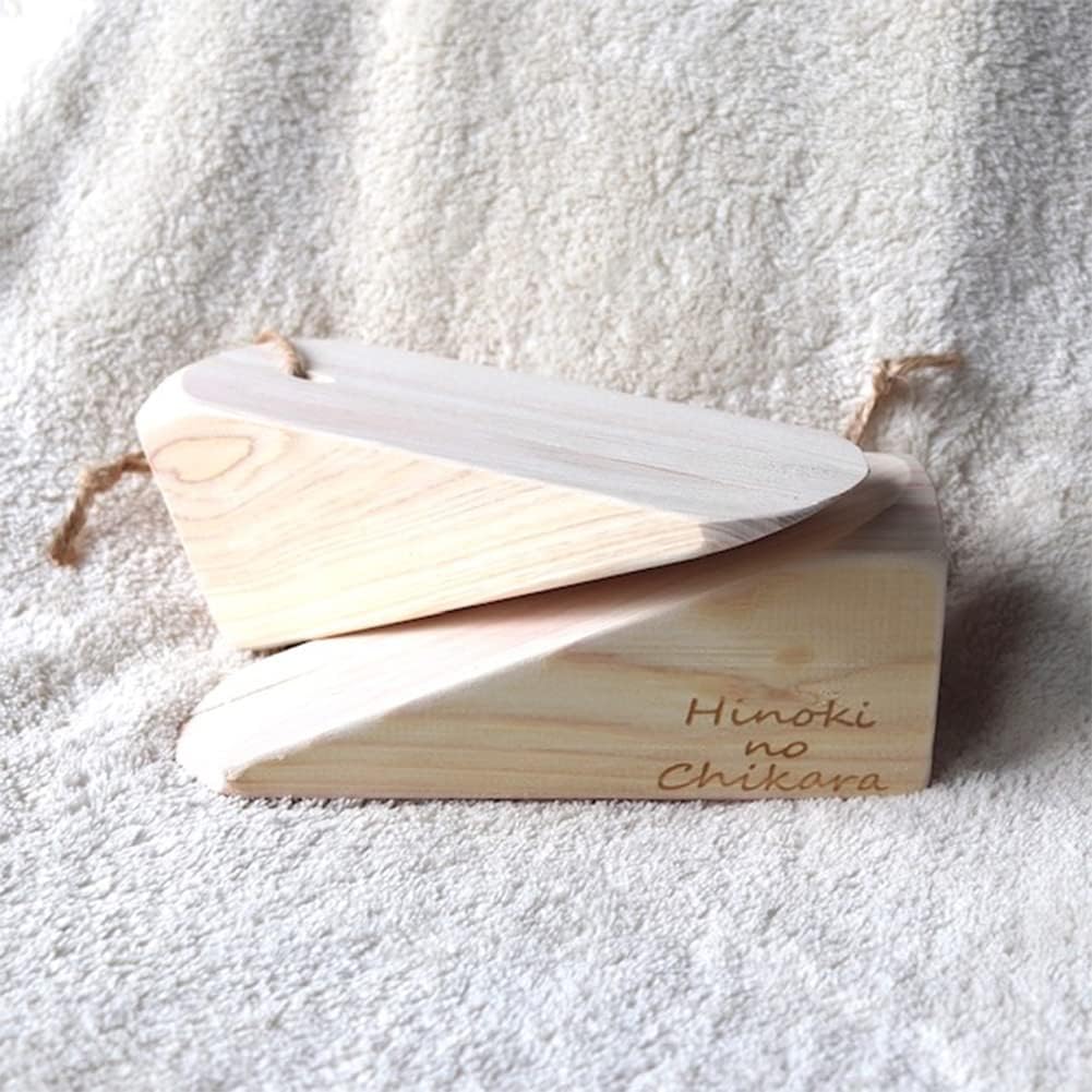 Japanese Cypress Aroma Deodorizer Triangle Blocks with Hanging Rope - 2-Pack