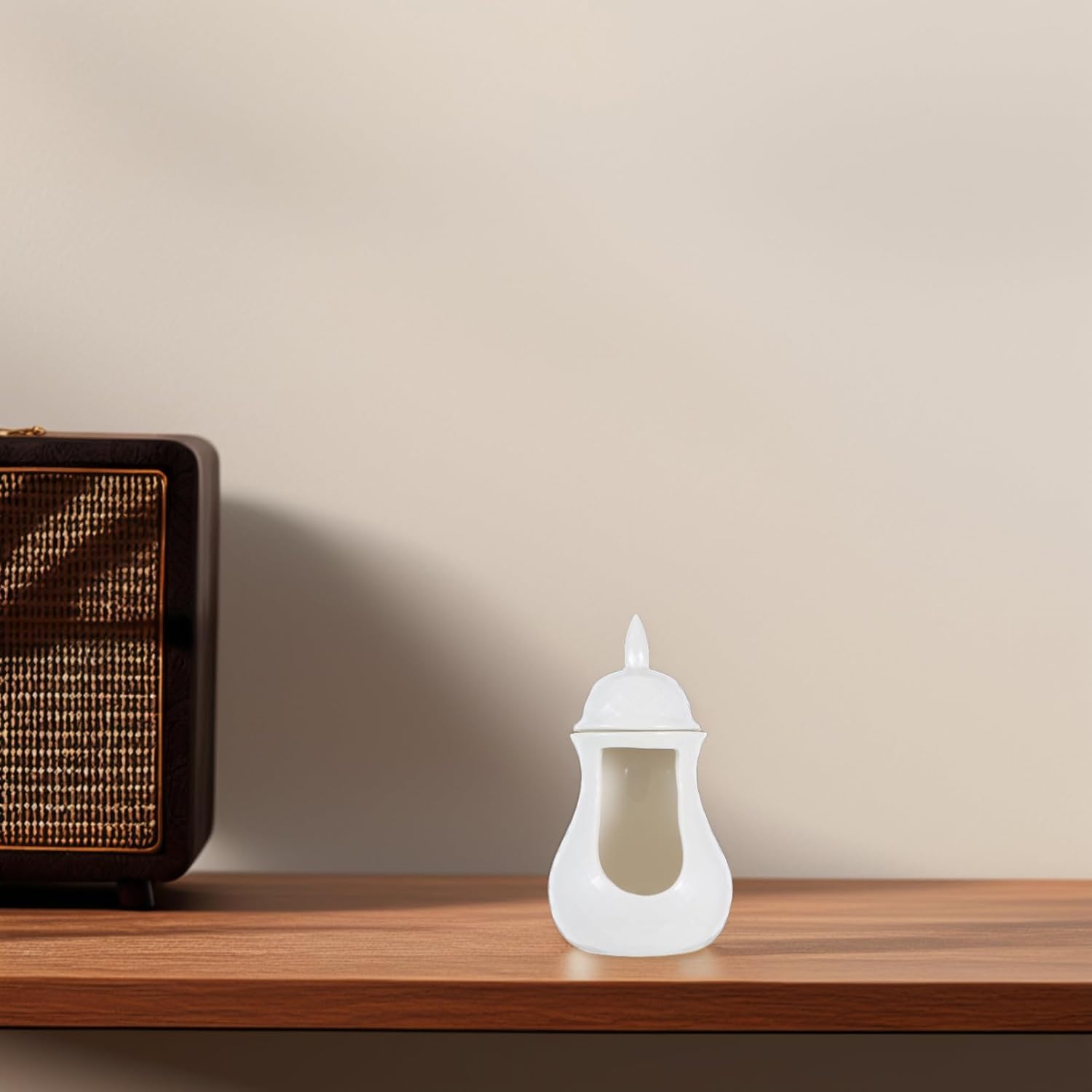 Elegant Ceramic Jar Shape Incense Holder for Home Fragrance