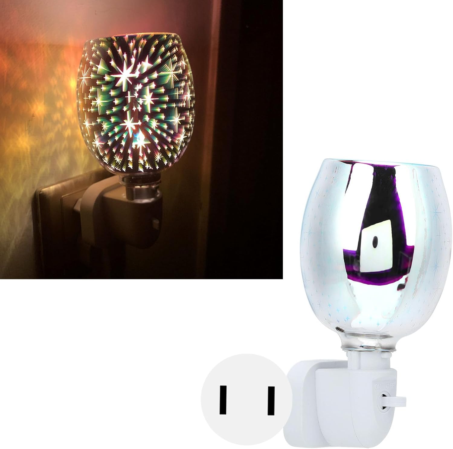 SASKATE Wall Mounted Wax Melt Warmer Plug In