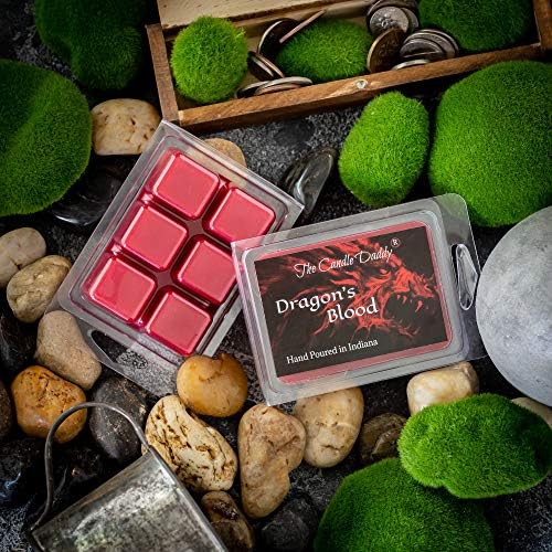 Candle Daddy Dragons Blood Scented Wax Cubes - 5 Packs - 10 Ounces Total